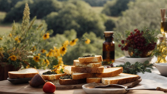 Toasts à la tapenade